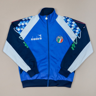 Italy 1990 Training Jacket (Good) L