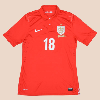England 2013 Match Issue Anniversary Away Shirt #18 (Excellent) L
