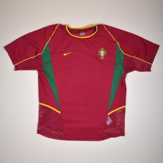 Portugal 2002 - 2004 Player Issue Home Shirt (Very good) L