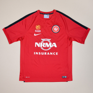Western Sydney Wanderers 2010 - 2011 Home Shirt (Excellent) L