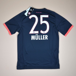 Bayern Munich 2015 - 2016 'BNWT' Third Shirt #25 Muller M