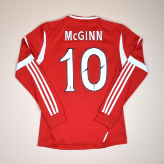 Aberdeen 2012 - 2013 Home Shirt #10 McGinn (Very good) S