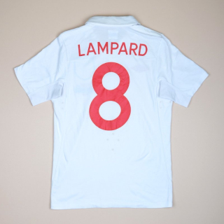 England 2009 - 2010 'South Africa' Home Shirt #8 Lampard (Good) XS