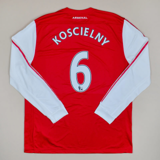 Arsenal 2011 - 2012 Home Shirt #6 Koscielny (Excellent) XL