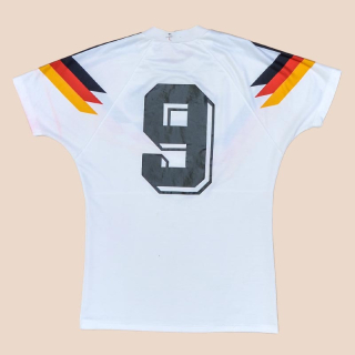 Germany 1990 - 1992 Home Shirt #9 (Good) S