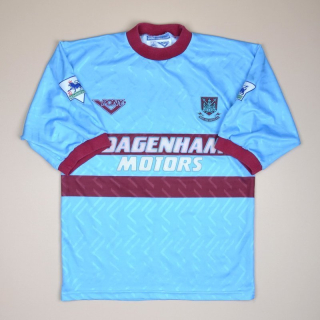 West Ham 1993 - 1995 Away Shirt (Very good) S