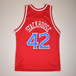 Philadelphia 76ers NBA Basketball Shirt #42 Stackhouse (Excellent) XL