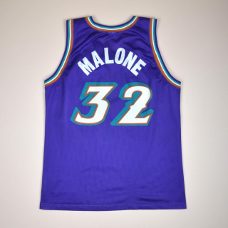 Utah Jazz NBA Basketball Shirt #32 Malone (Good) L