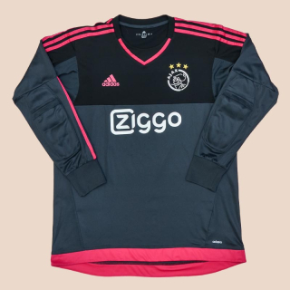 Ajax 2015 - 2016 Player Issue Goalkeeper Shirt (Good) XL