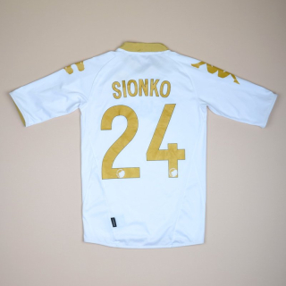 FC Copenhagen 2007 - 2008 Cup Home Shirt #24 Sionko (Very good) XS