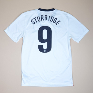 England 2013 '150ᵗʰ anniversary' Home Shirt #9 Sturridge (Very good) S