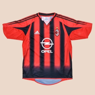 AC Milan 2004 - 2005 Home Shirt (Good) YXL