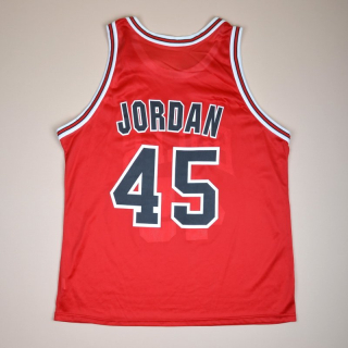 Chicago Bulls NBA Basketball Shirt #45  Jordan (Very good) L