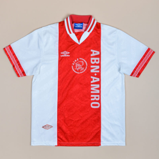 Ajax 1994 - 1995 Home Shirt (Very good) XL