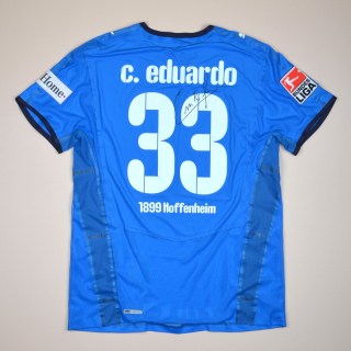 TSG Hoffenheim 2008 - 2009 Match Issue Signed Home Shirt #33 C. Eduardo (Excellent) L