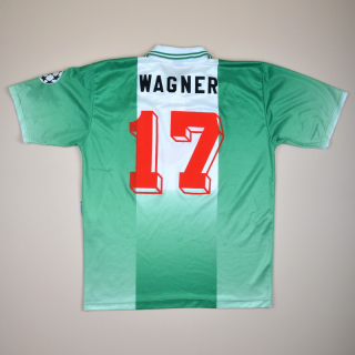 Rapid Vienna 1996 - 1997 Champions League Home Shirt #17 Wagner (Very good) L