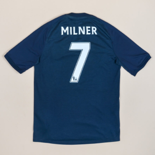 Manchester City 2010 - 2011 Away Shirt #7 Milner (Very good) M