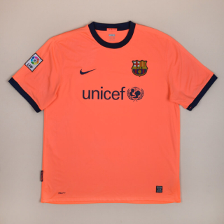 Barcelona 2009 - 2010 Away Shirt (Very good) XL