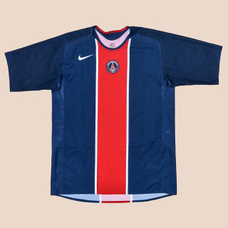 Paris Saint-Germain 2005 - 2006 Player Issue Home Shirt (Very good) XL