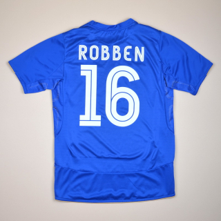 Chelsea 2005 - 2006 Centenary Home Shirt #16 Robben (Excellent) S