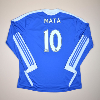 Chelsea 2011 - 2012 Home Shirt #10 Mata (Very good) XXL