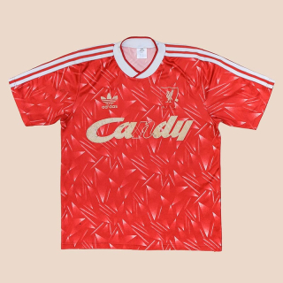 Liverpool 1989 - 1991 Home Shirt (Not bad) S