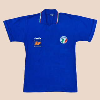Italy 1986 - 1990 Player Issue Home Shirt (Very good) S