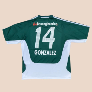 St Gallen 2005 - 2006 Match Issue Home Shirt #14 Gonzalez (Very good) L