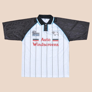 Derby County 1994 - 1995 Home Shirt (Very good) S