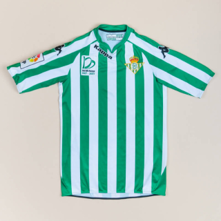 Real Betis 2007 - 2008 Centenary Home Shirt (Excellent) S