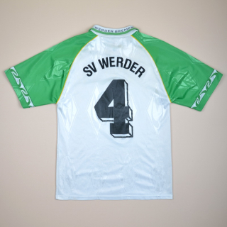 Werder Bremen 1995 - 1996 Home Shirt #4 (Good) S