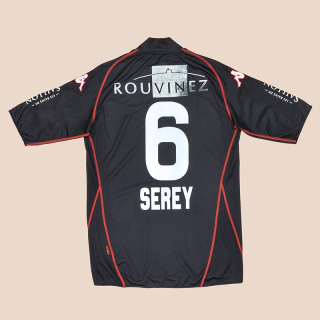 FC Sion 2008 - 2009 Match Issue Away Shirt #6 Serey (Good) XL