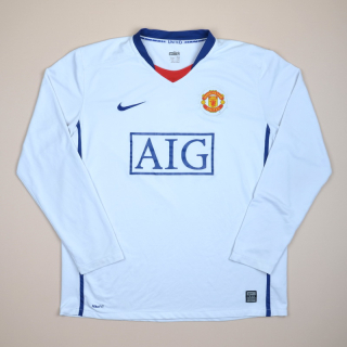 Manchester United 2008 - 2009 Away Shirt (Very good) XL