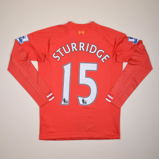 Liverpool 2013 - 2014 Home Shirt #15 Sturridge (Good) YXL