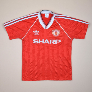 Manchester United 1988 - 1990 Home Shirt (Good) S
