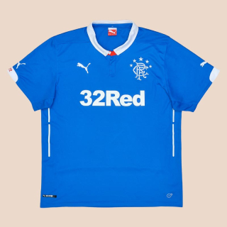 Rangers 2014 - 2015 Home Shirt (Good) XL