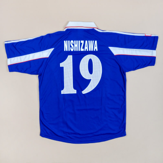 Japan  2000 - 2001 Match Issue Home Shirt #19 Nishizawa (Very good) XL