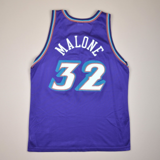 Utah Jazz NBA Basketball Shirt #32 Malone (Excellent) L