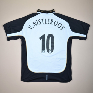 Manchester United 2001 - 2002 Centenary Away Shirt #10 v. Nistelrooy (Very good) XL