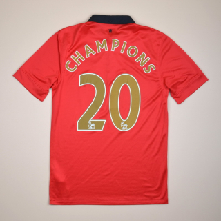 Manchester United 2013 - 2014 Home Shirt #20 Champions (Very good) S