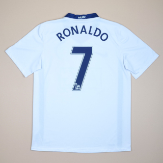 Manchester United 2008 - 2009 Away Shirt #7 Ronaldo (Very good) S