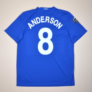 Manchester United 2008 - 2009 Champions League Third Shirt #8 Anderson (Excellent) L