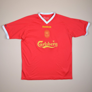 Liverpool 2001 - 2003 European Shirt (Good) L/XL