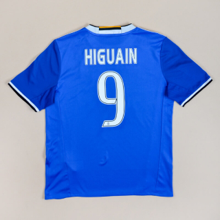 Juventus 2016 - 2017 Away Shirt #9 Higuain (Excellent) YL