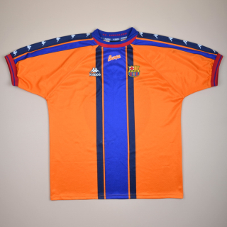 Barcelona 1997 - 1998 Away Shirt (Good) XL