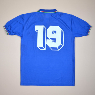 Italy 1986 - 1990 Home Shirt #19 (Very good) L
