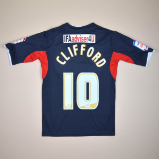 Crawley Town 2012 - 2013 Match Issue Away Shirt #10 Clifford (Good) S