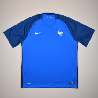France 2016 - 2017 Home Shirt (Very good) XL