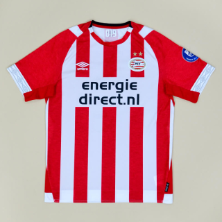 PSV 2018 - 2019 Match Issue U-23 Home Shirt #4 (Very good) L