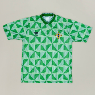 Northern Ireland 1990 - 1992 Home Shirt (Very good) L